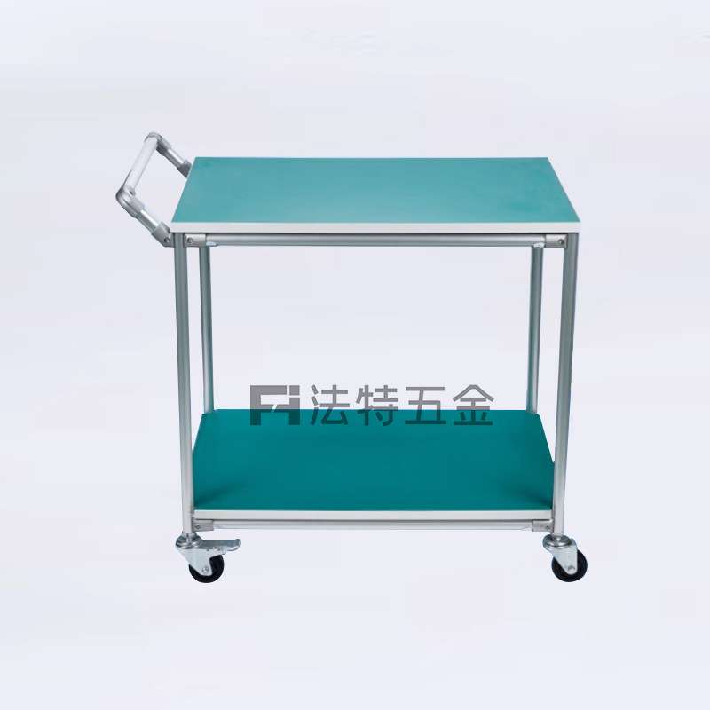 物料移动工具车多层多功能平板车间仓储带轮手推车铝合金周转车