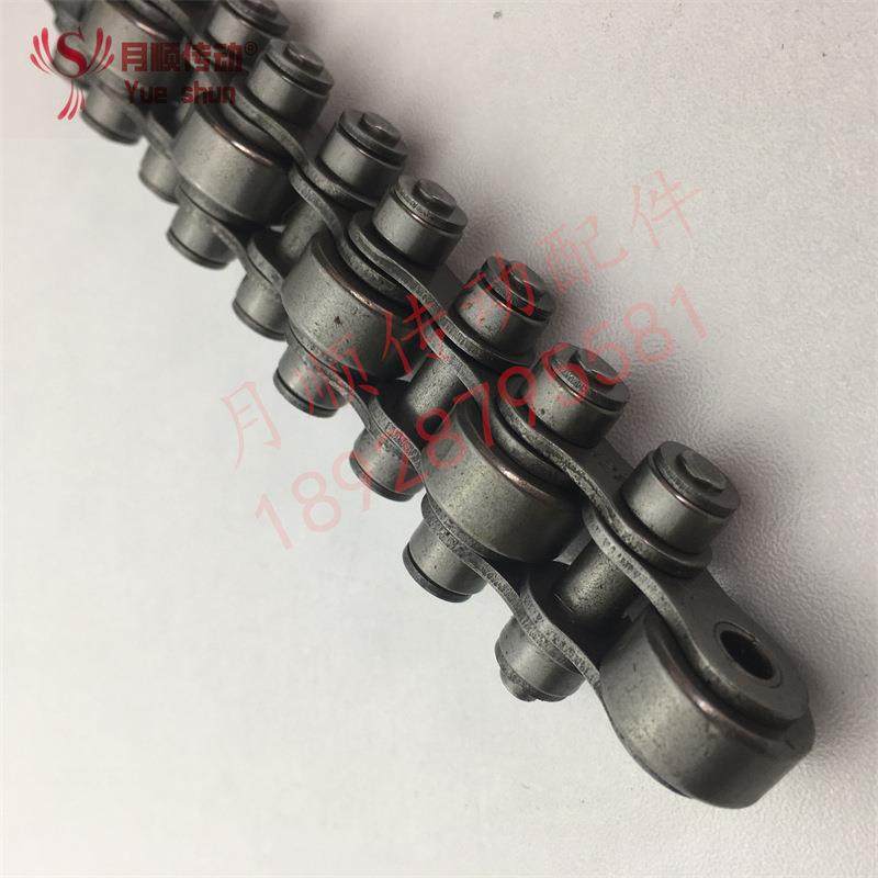 托盘输送机用 双侧滚轮倍速链08BS-27-P16/C16 替代AMT31-08BS-NC