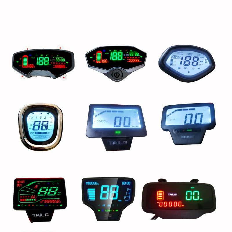 台铃电动车液晶仪表新日水晶米柚米迪虎贲萌欣优动优跑显示器总成