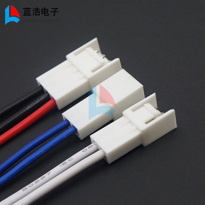 VH396 空接端子线 公端母壳 电子线连接器插导线彩排线加工