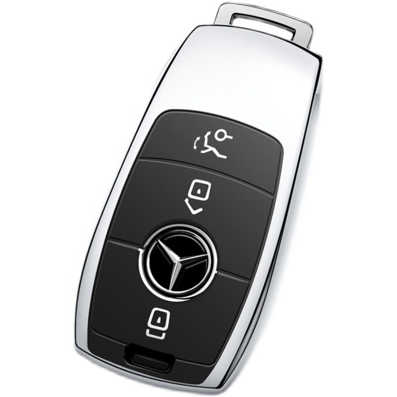 21款奔驰钥匙套适用E级新E200l E300L C260L汽车包壳扣高档c200女