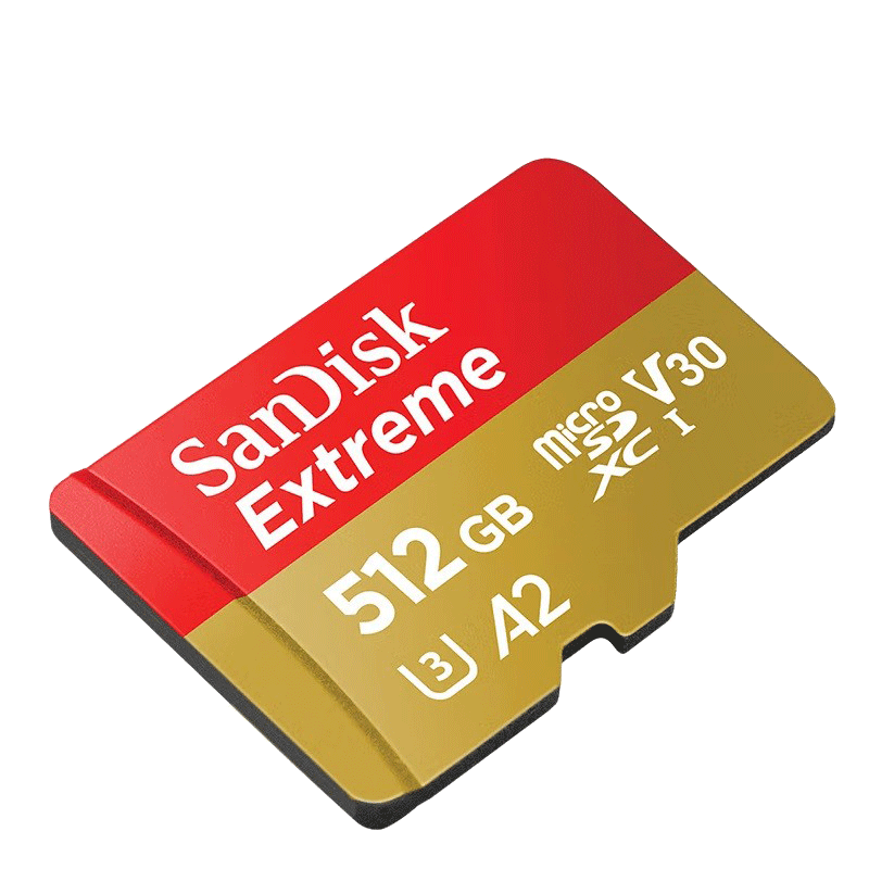 闪迪SanDisk 存储卡4K极速金卡A2 Switch SteamDeck主机内存卡 行车记录仪 运动相机无人机 TF