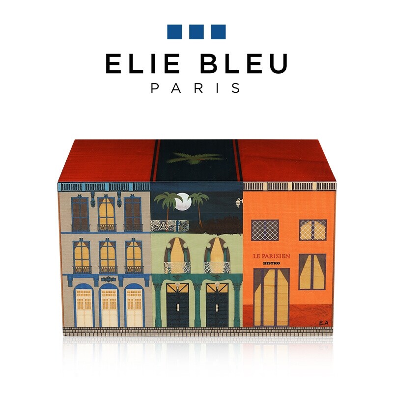 ELIEBLEU巴黎人之夜保湿盒限量