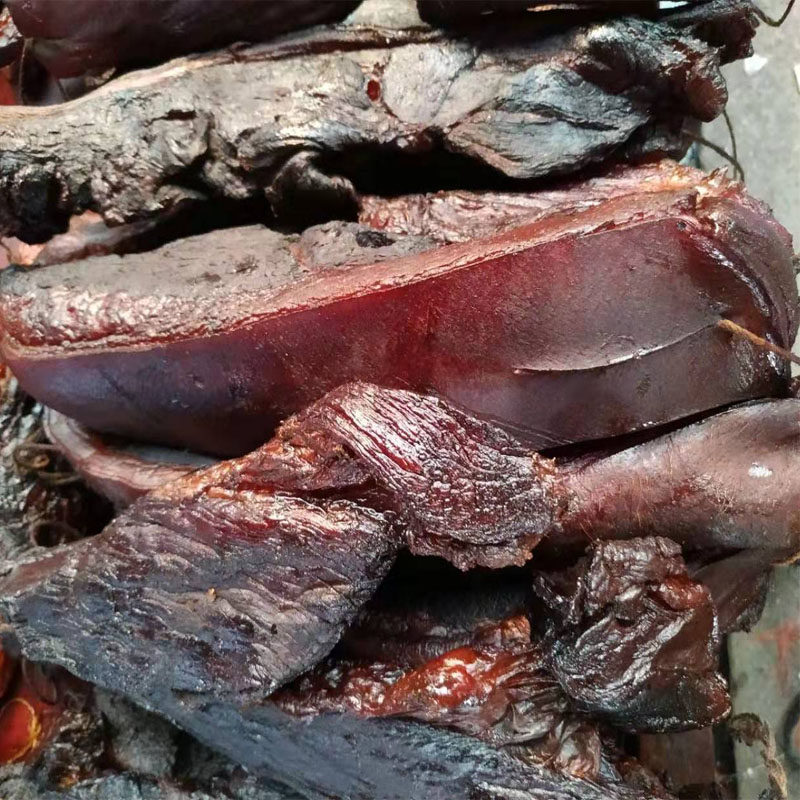 腊肉农家自制烟熏贵州柴火五花肉四川腊肠原生态风干土猪湖南咸肉