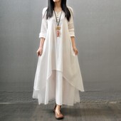 size ladies fashion women plus loose summer dress dresses女