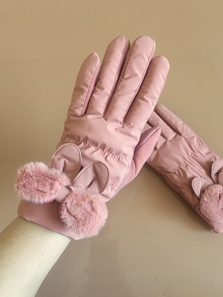 touch screen gloves women winter outdoor glove 女士冬季手套
