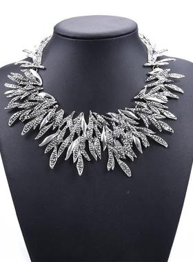 Accessories Popular jewelry fashion necklaces复古夸张项链女