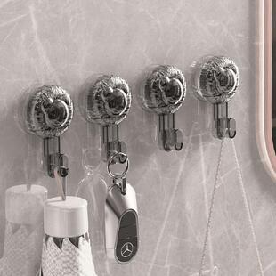 【下单立减50】轻奢按压强力挂钩真空吸盘式毛巾浴室厨房无痕粘钩