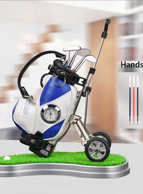 简约现代家居装饰品创意高尔夫礼品摆件家用客厅办公室开 业小摆