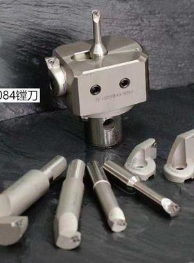 大研精镗刀可调式小孔镗刀套装加工中心精镗刀头EWB08203-52-BT40