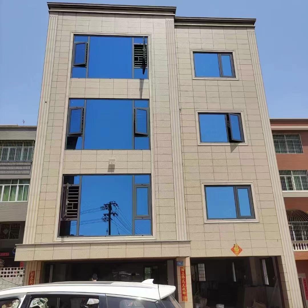 漳州门厂断桥铝系统平开窗钢化玻璃隔音落地窗自建房安装阳光房