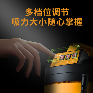 京华大功率d5500W工业用吸尘器工厂车间粉尘大吸力 强力商用吸水
