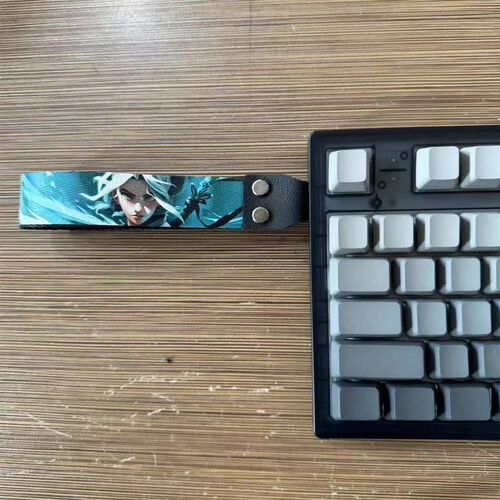 wooting键盘飘带卡扣定v制梵高装饰游戏竞技键盘挂带通用个性挂件