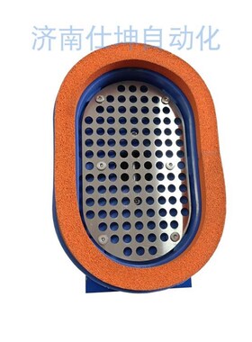 200*300橙色l真空海绵吸盘 外置真空发生器 耐磨耐撕拉海绵吸盘