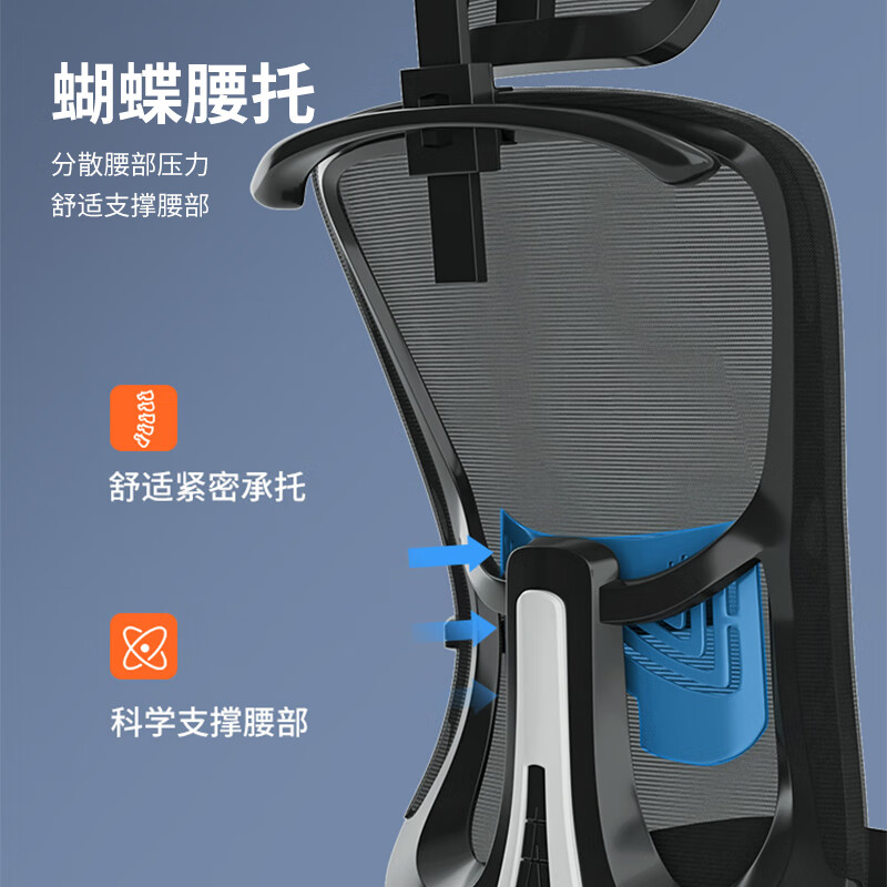 转椅子电脑椅办公椅会p议椅子人体工学椅职员椅带衣架网布升降转