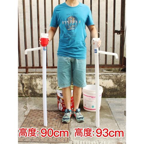 油抽油0塑e料抽升塑料抽抽油泵软管手动水器油R桶20带手拉式子油