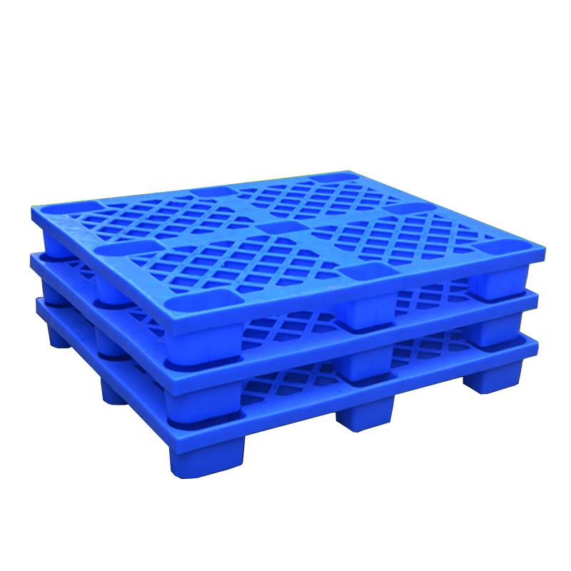 叉车塑料托盘九脚网格加厚垫板仓库储藏室防潮板物流工Z业堆货栈