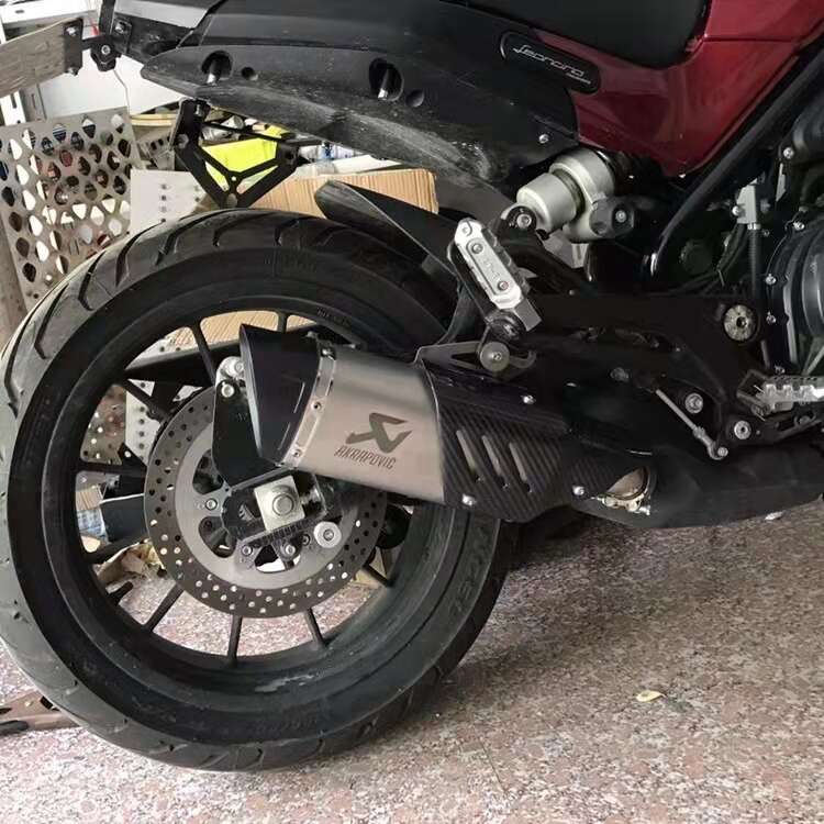 贝纳利大魔鬼502c改装排气管中段 D改装吉村SC 天蝎  通用排气管