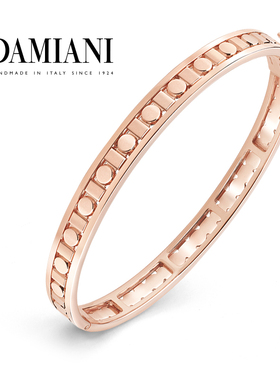 【新年礼物】DAMIANI玳美雅 浮光掠影18K玫瑰金手镯女