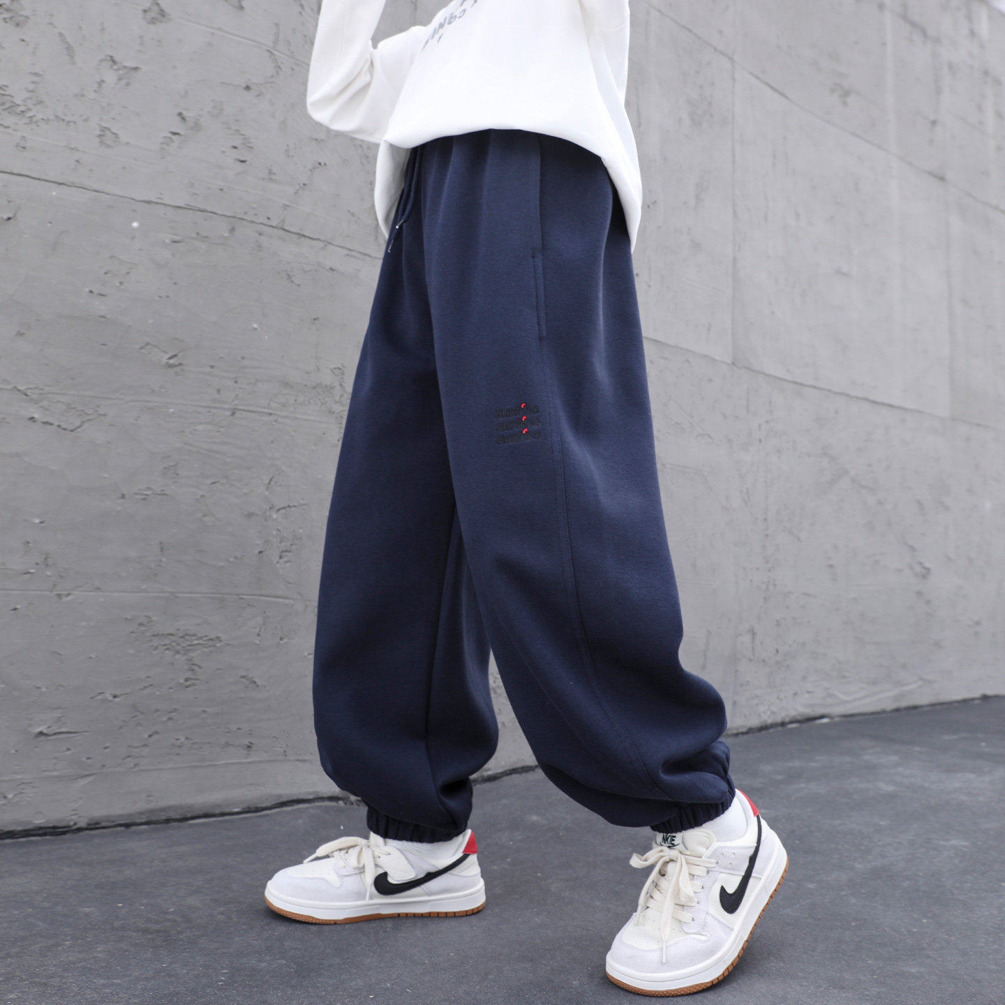 左西风云儿童套装男童春秋款裤子2026新款春装运动春季中大童卫裤