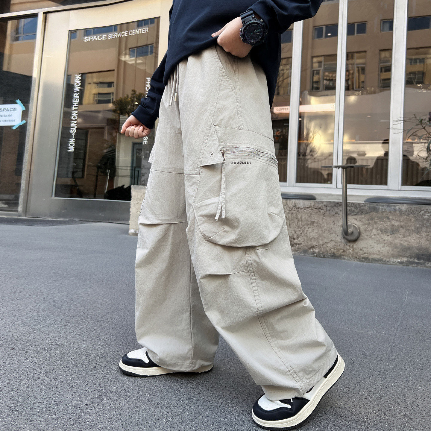 左西风云儿童套装男童春秋款工装裤子2026新款春季男孩中大童休闲