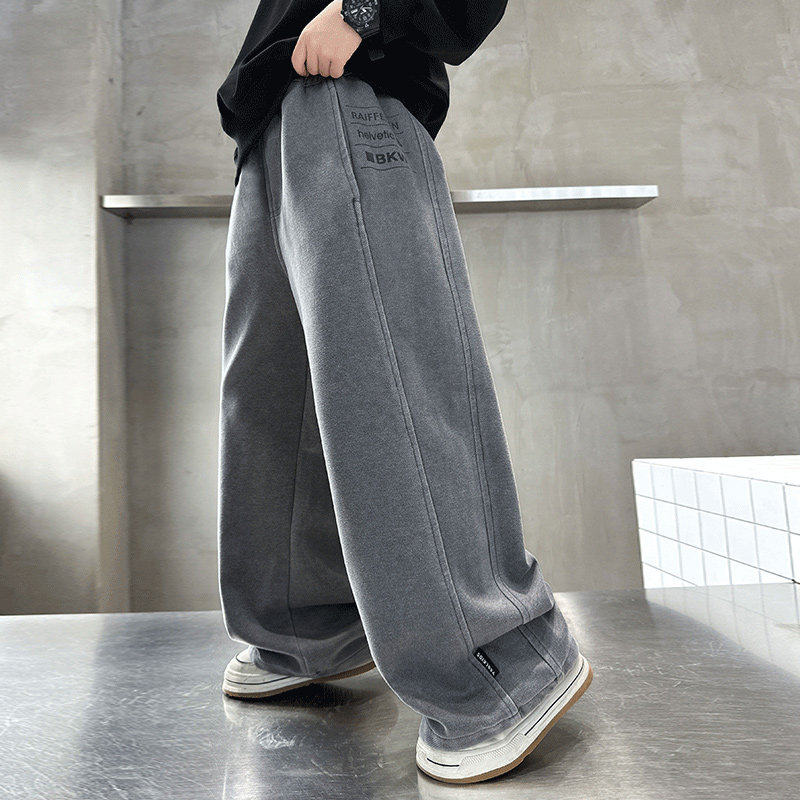 左西风云儿童套装男童春秋款牛仔裤子2026新款春季春装中大童休闲