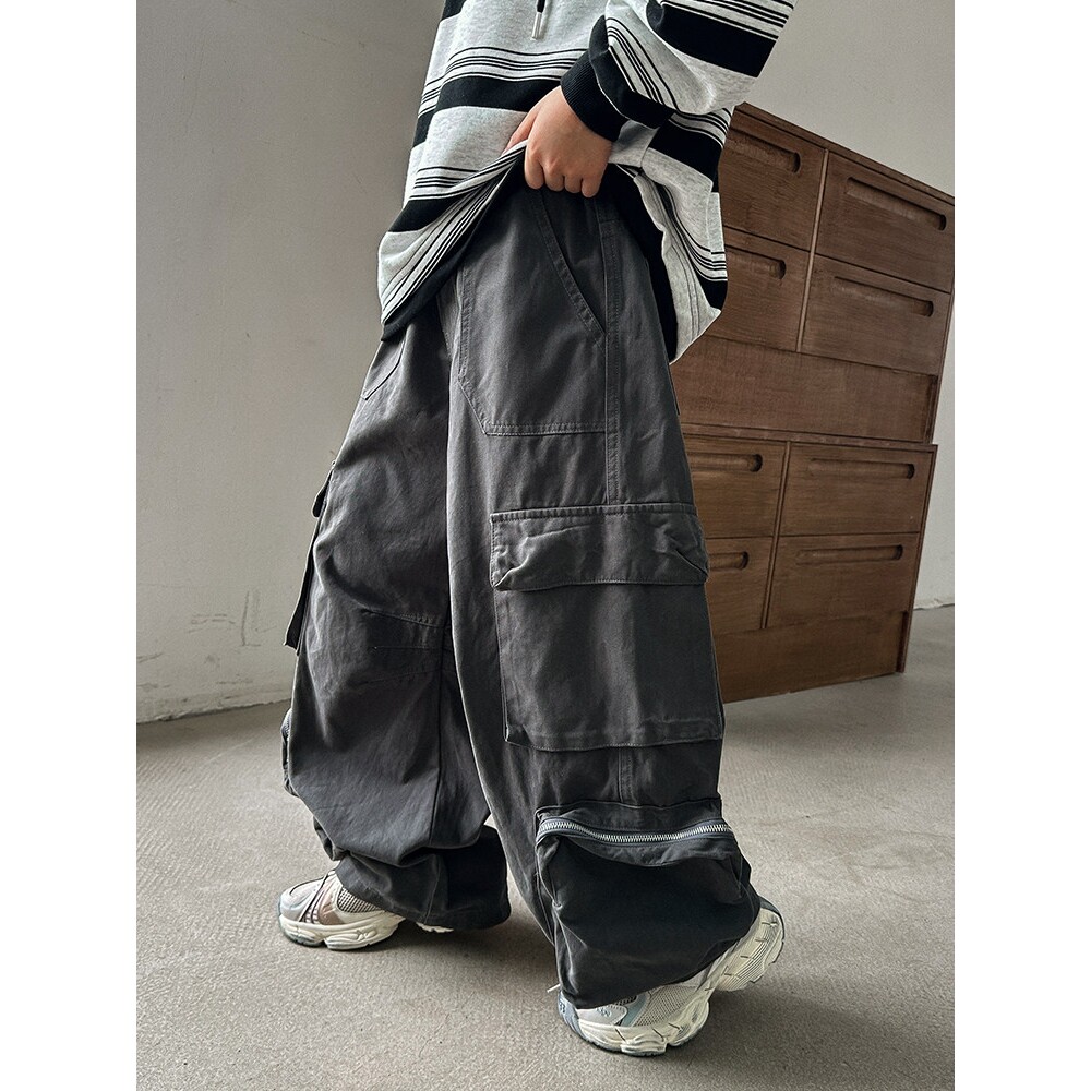 左西风云儿童装男童春秋款工装裤子2026新款中大童休闲春装春季男