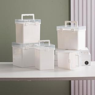 马克笔盒子收纳盒便携式 大容量文具盒多功能塑料盒环保防水设计12