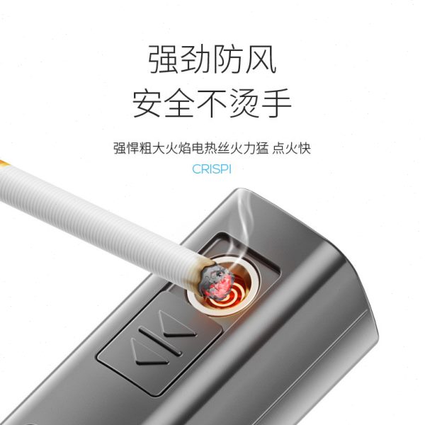 微笑鲨多功能伸缩功能OB手带点灯变焦迷你手电筒手电侧烟C