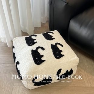 蒲团上客厅坐墩小沙发可爱猫咪懒人防可拆洗地屁股痛家用矮凳坐垫