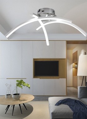Modern Trigeminal LED Ceiwling Lamp Forked Shaped Indoor Mod