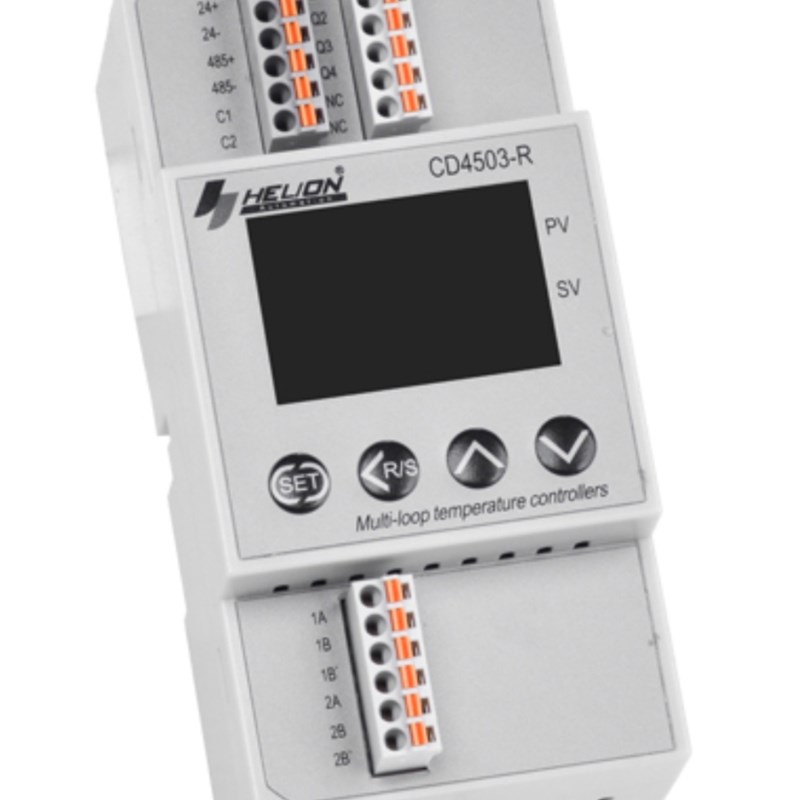 汉隆温控模块CD4503-LC 2x路控制2路线性信号输入2路4~20MA电流输