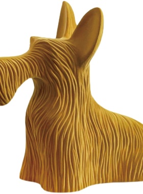 一匚 现代简约卡通植绒动物摆件 样F板间售楼处客厅书房桌面装饰