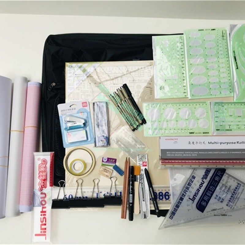 一二级建筑注册师考试绘图工具套装 E作图模板尺0.3双线笔制图工,文具电教/文化用品/商务用品,各类尺/三角板/量角器,淘宝优惠券,粉丝福利购,淘宝优惠卷