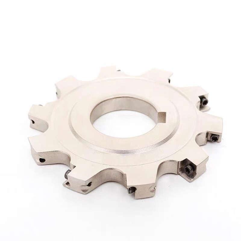 片式三面刃 SMC数控可转位铣刀盘80-200背铣H开槽刀片MPHT06/08/1