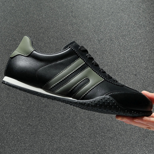 明星同款德训鞋运动休闲真皮男鞋