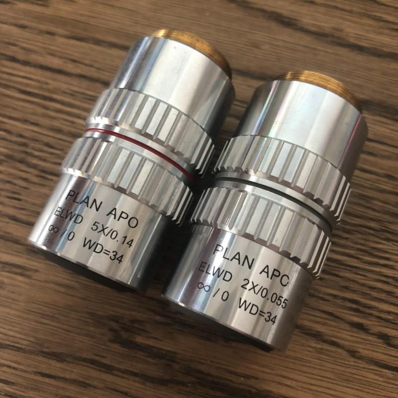 小胖 MOTIC PLAN APO ELWD 2X/0.055长工显微镜物镜 文具电教/文化用品/商务用品 显微镜/电子目镜 原图主图