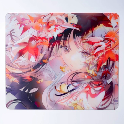 秋语涂层玻璃速度型鼠标垫