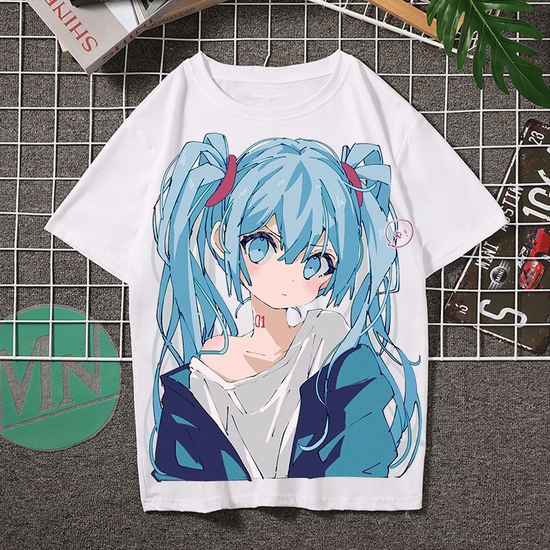 初音未来新款短袖T恤日系