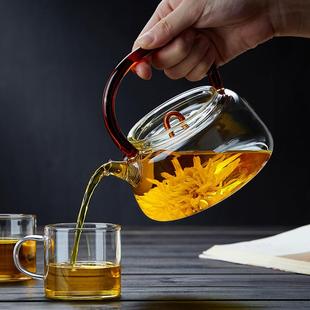 电陶炉专用 玻璃煮茶壶耐高温烧水壶大容量家用泡茶器单壶茶具套装
