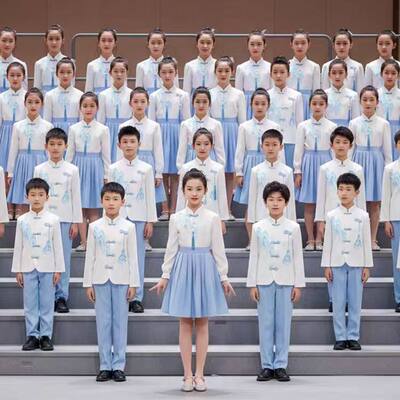 儿童初中小学生女童诗意
