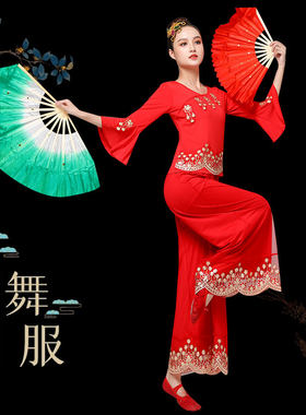 跳广场舞服装女新款套装2