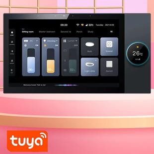 图雅图雅智能10寸中控屏安卓系统接入云视频背景音乐主机共享屏