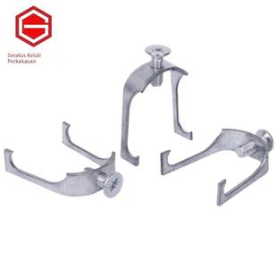 百钢镀锌U型龙骨卡20KBG线管卡扣32管卡40JDG电线固定管夹丝杆吊