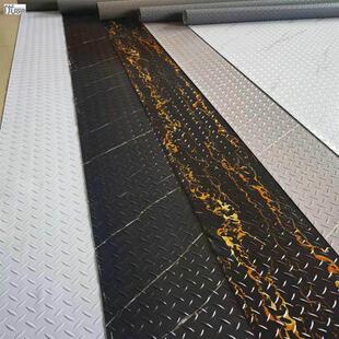 白色PVC地垫大理石纹地毯防滑地垫浴室房门口内外楼梯地板踩脚垫