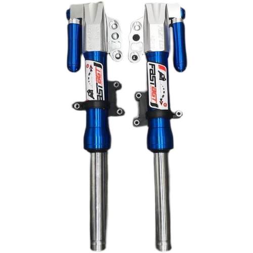 法斯特CNC前减震30芯小龟王酷奇福喜鬼火战速电摩改装前避震器