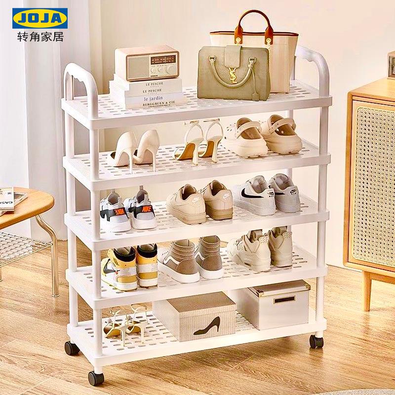 鞋架多层家用门口宿舍小型出租房入户门室内好看多层置物架子简易