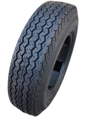 拖车轮胎4.80-8寸真空胎层载重胎轮毂钢圈480一8清障车劈木机轮胎