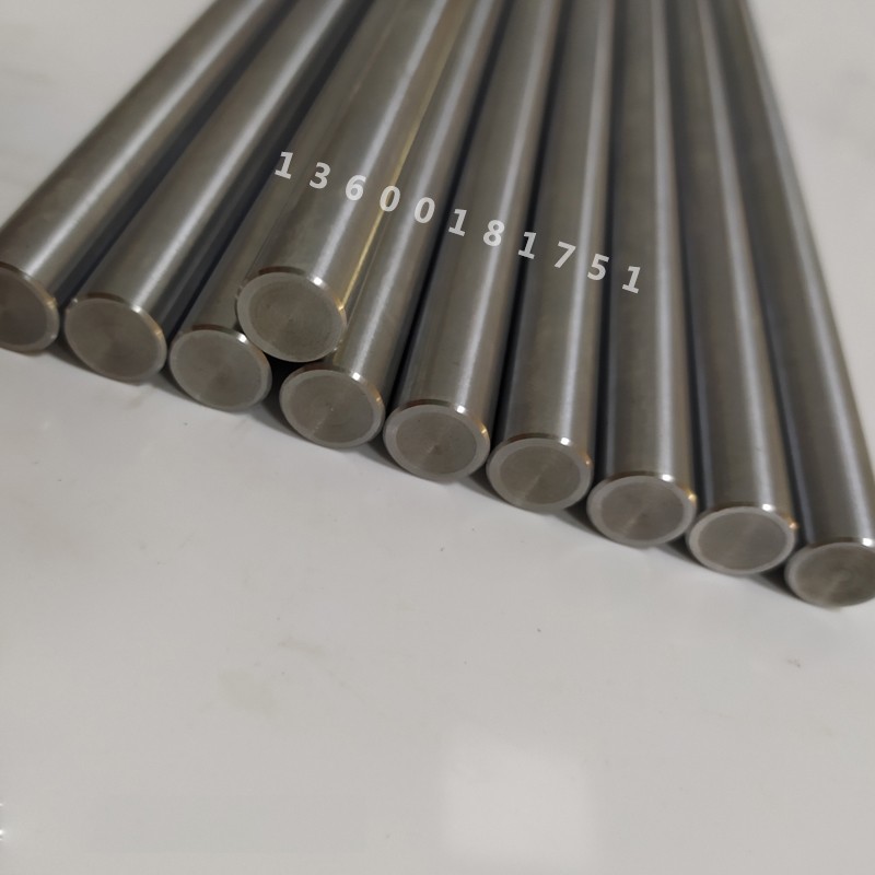 直径8两端带牙圆钢棒内螺纹加硬光轴内丝软轴活塞杆支撑柱镀铬棒