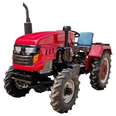 轮式拖拉机水旱两用农用四驱 504大棚王山地耕地机柴油四轮旋耕机